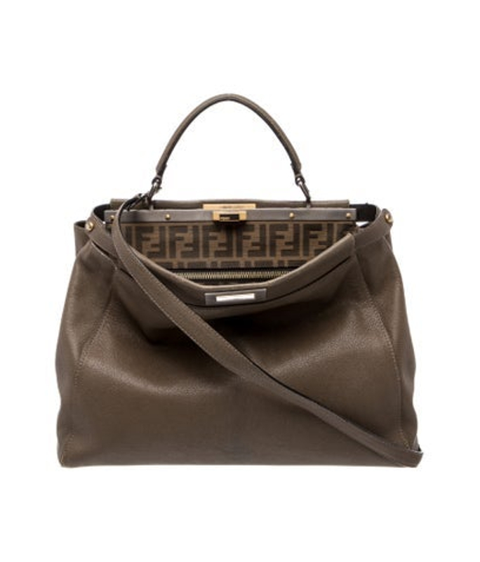 Fendi Zucca Ff Peekaboo Large