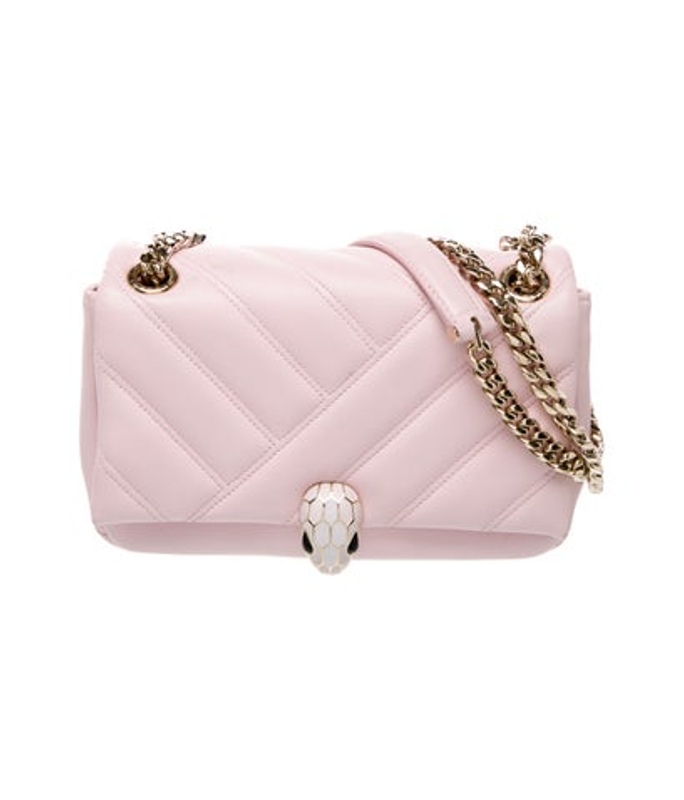 Bvlgari Leather Shoulder Bag