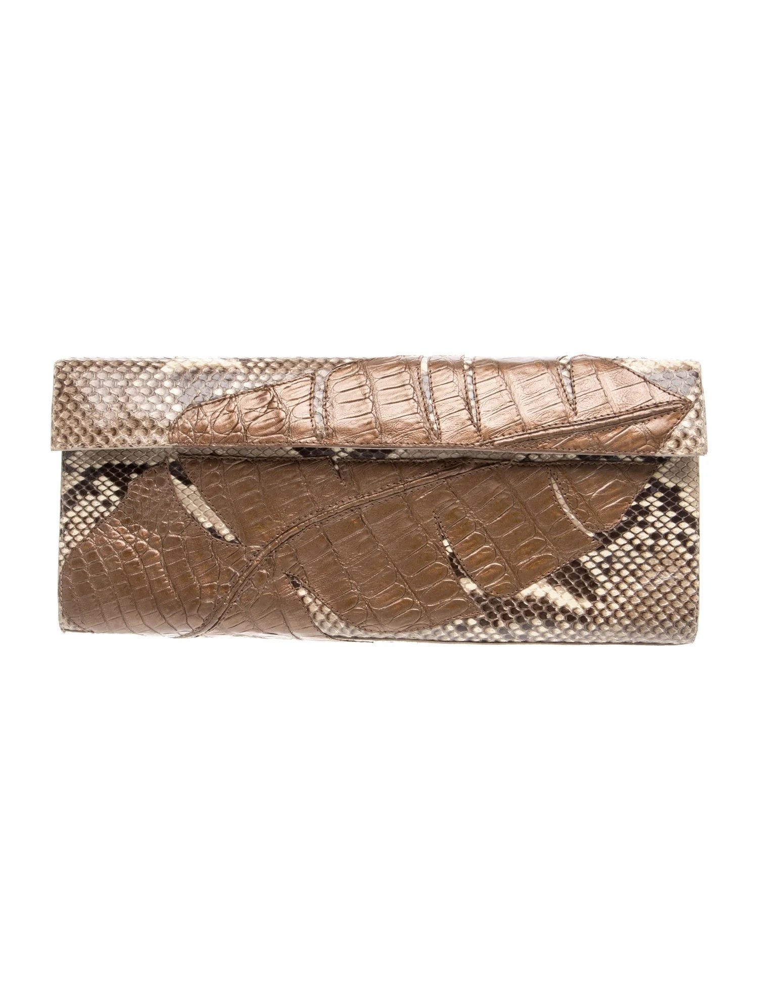 Nancy Gonzalez Python Crossbody Bag