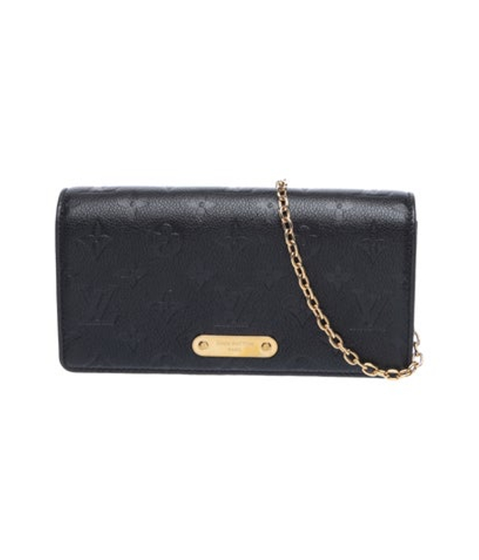 Louis Vuitton Vuitton Lv Monogram Lily Wallet On Chain