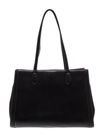 Leather Top Handle Bag