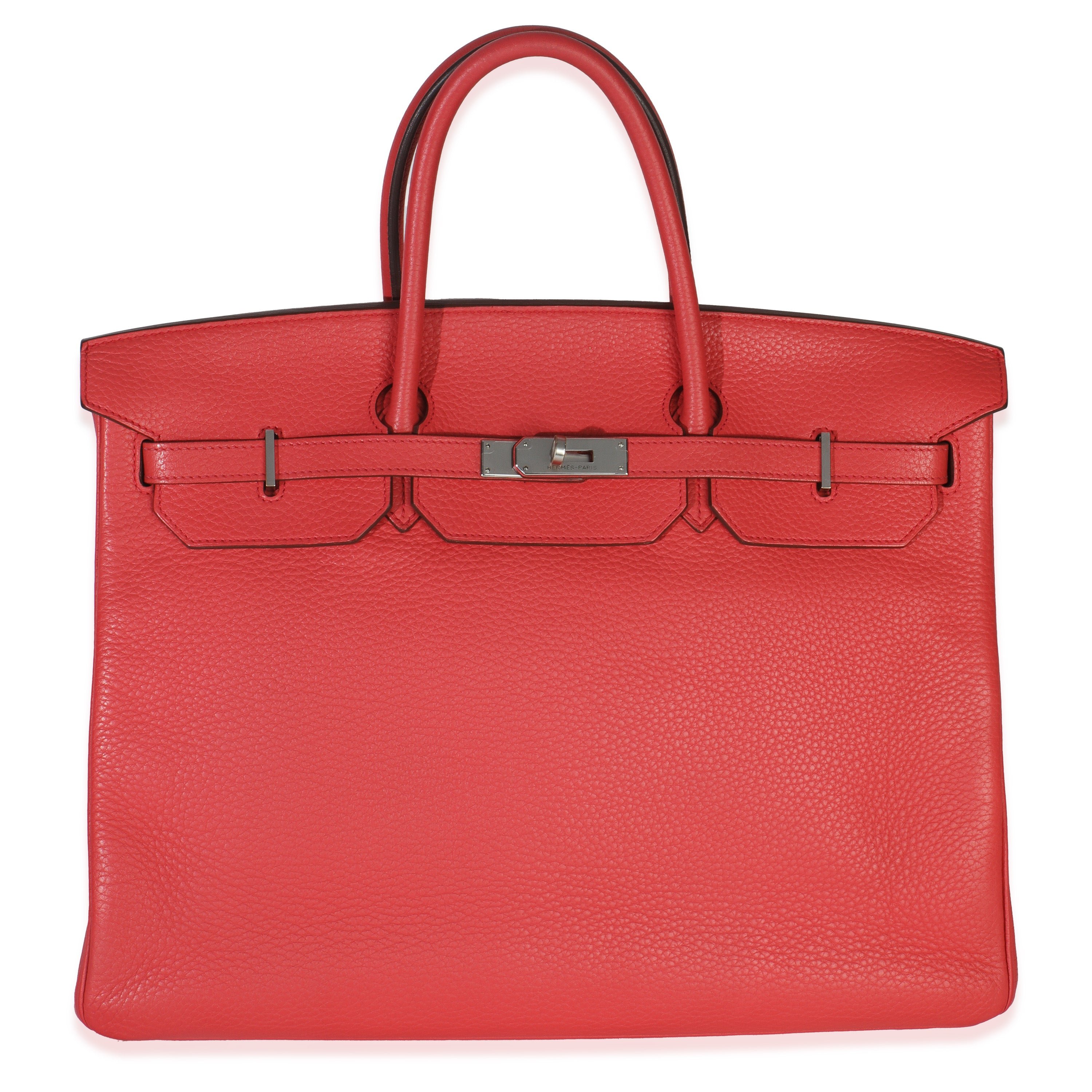 Hermes Bougainvillea Togo Birkin 40 PHW