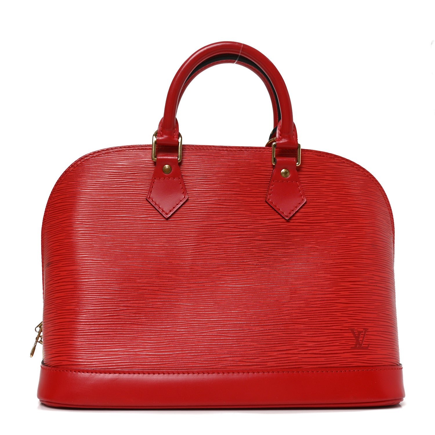 Louis Vuitton Epi Alma PM Castillan Red