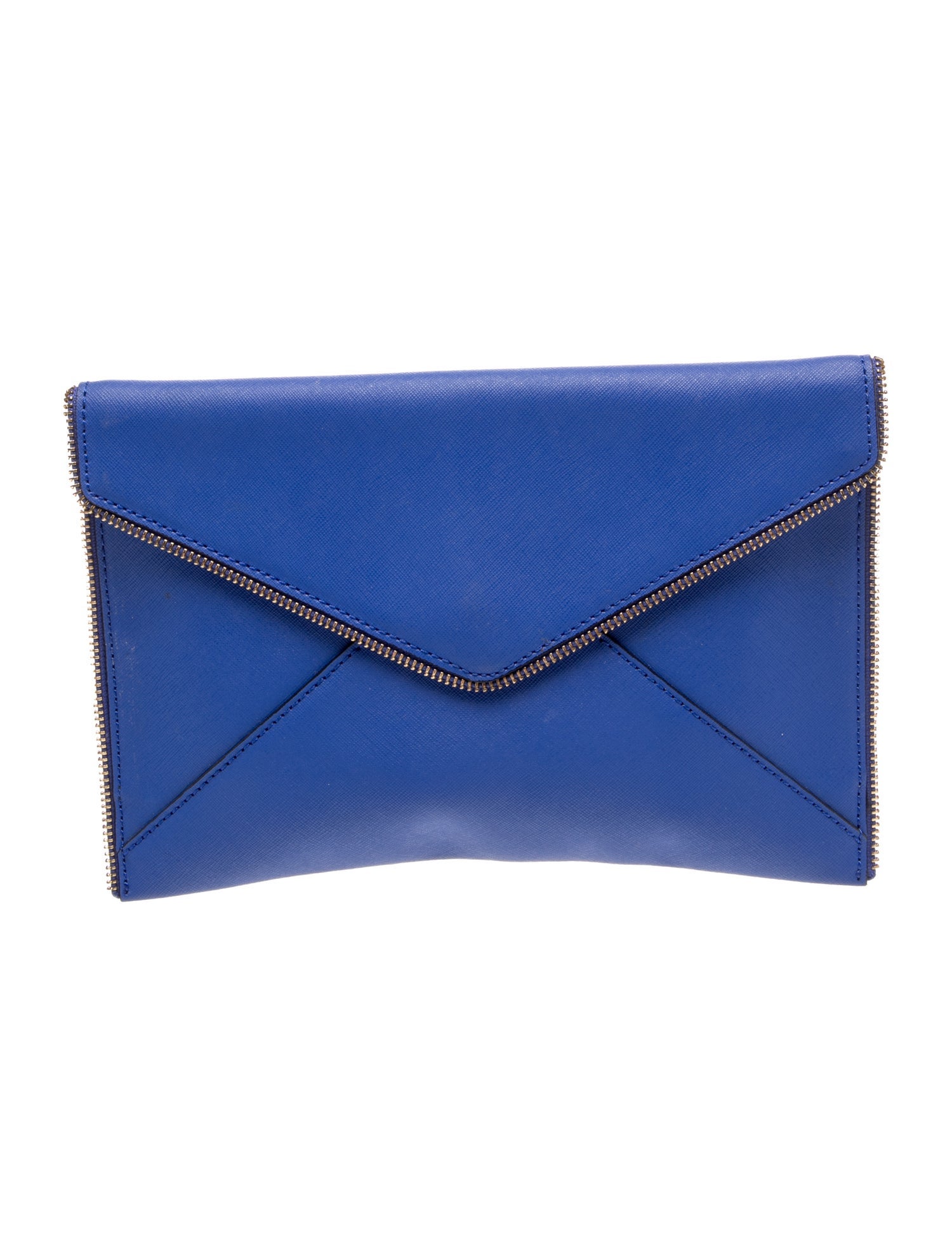 Saffiano Leather Leo Clutch