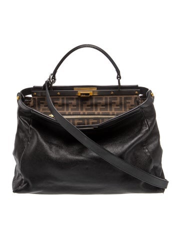 Leather Peekaboo Large