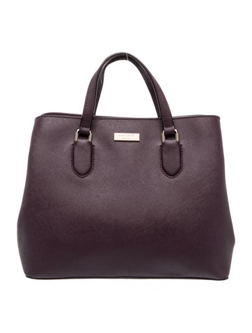 Leather Top Handle Bag
