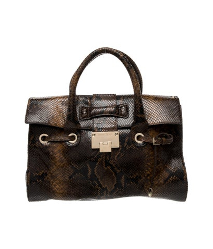 Jimmy Choo Choo Snakeskin Rosalie