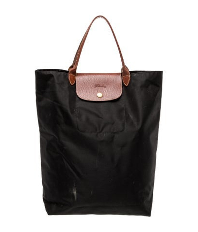 Longchamp Nylon Top Handle Bag Vintage