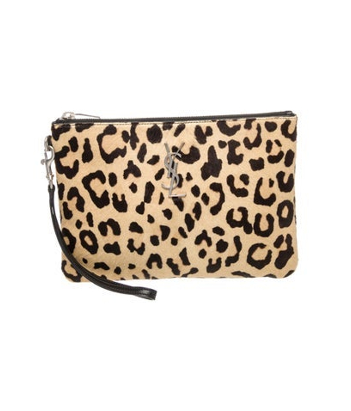 Saint Laurent Laurent Ponyhair Clutch