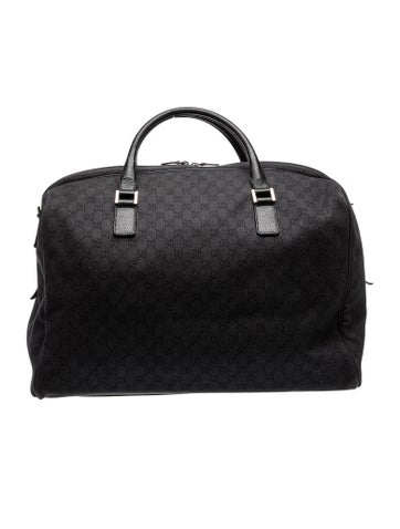GG Canvas Weekender Bag Vintage