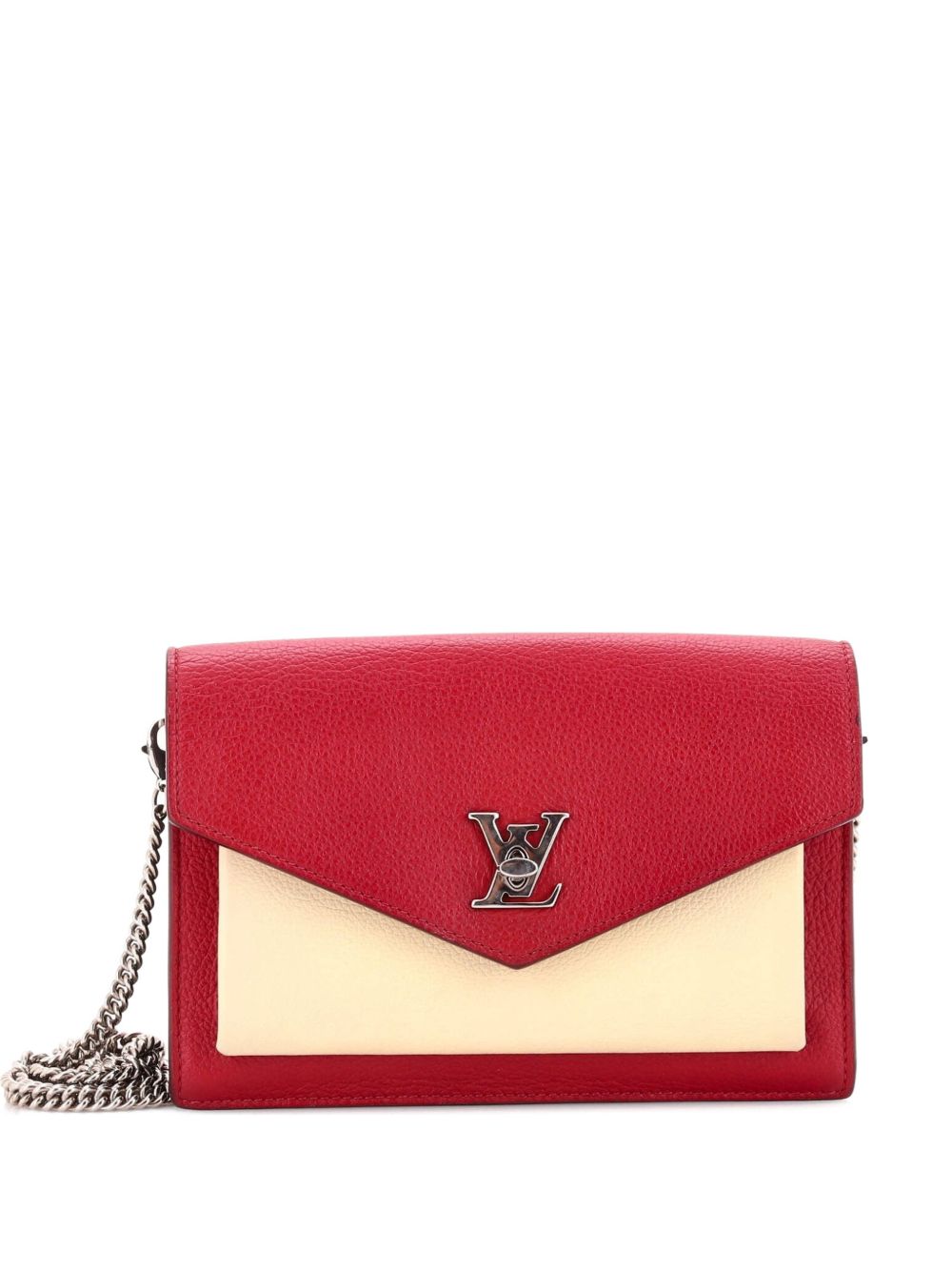 Mylockme Chain Pochette Leather clutch bag