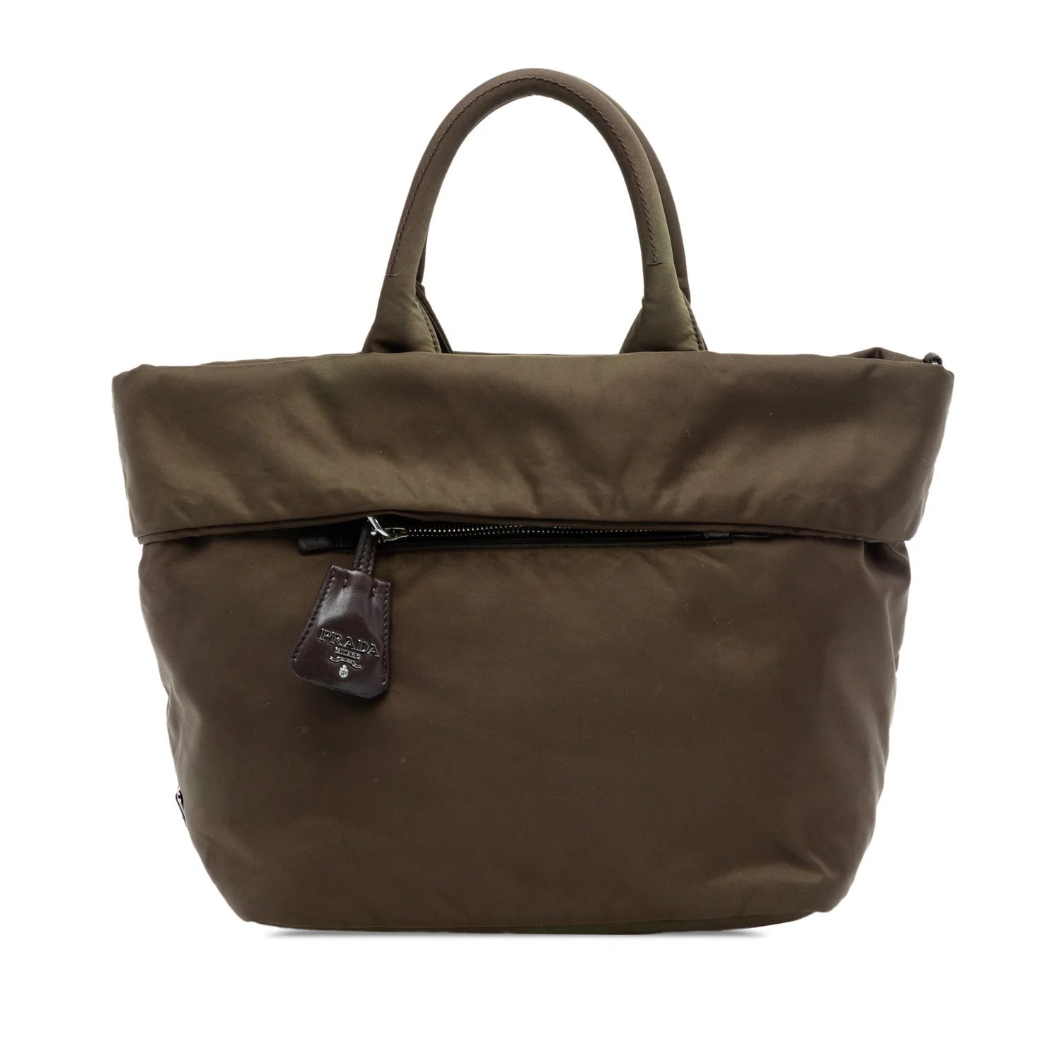 Nylon Tessuto Reversible Satchel