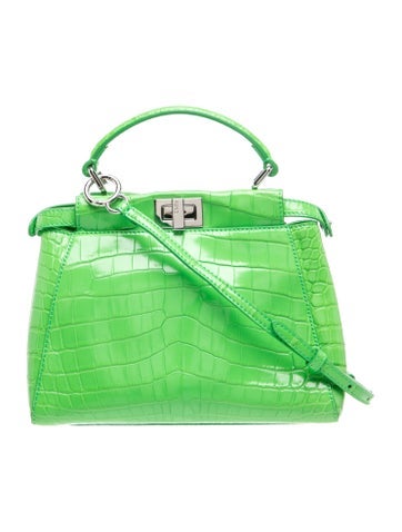 Alligator Top Handle Bag