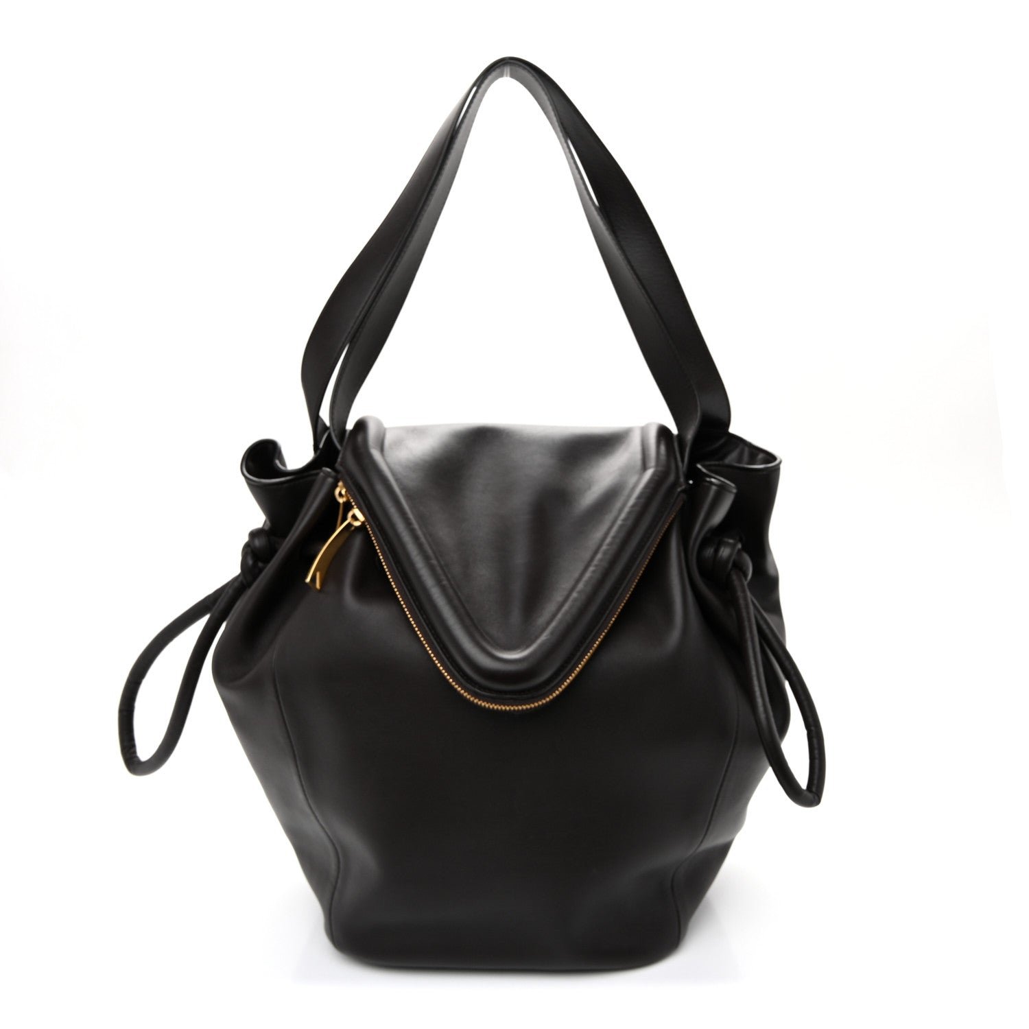 Bottega Veneta Bottega Veneta Calfskin Large Beak Tote Fondant