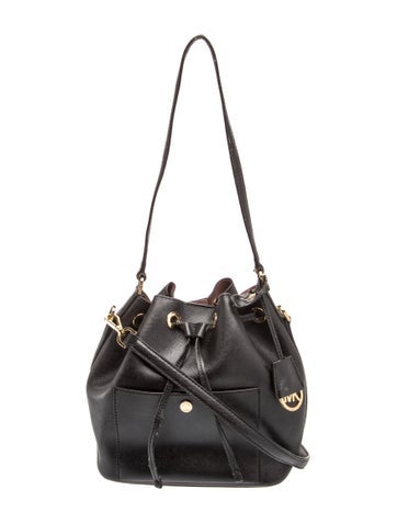 Michael Kors Leather Bucket Bag