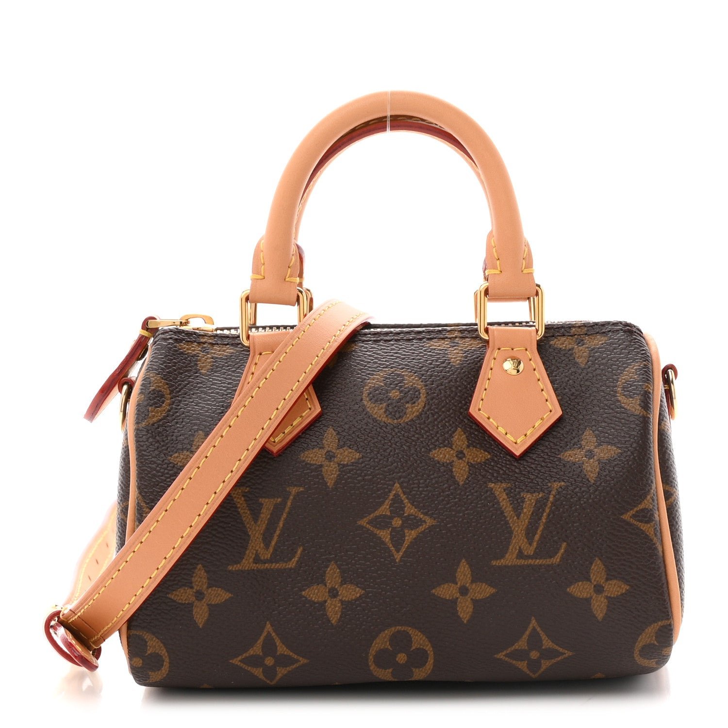 Louis Vuitton Monogram Nano Speedy Bandouliere