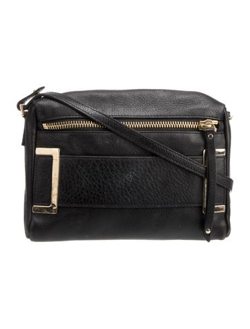 Jimmy Choo Calf Leather Messenger Bag