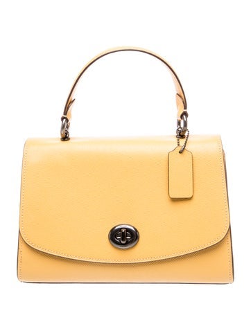 Leather Top Handle Bag