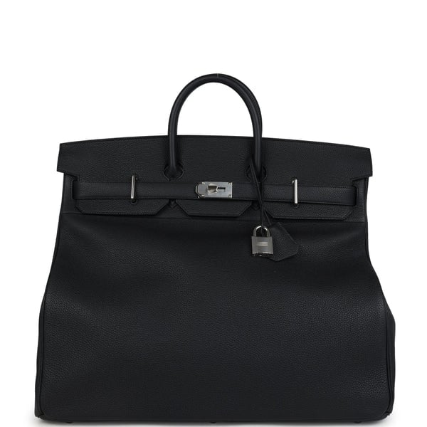Hermes Hermes Birkin HAC 50 Black Togo Palladium Hardware