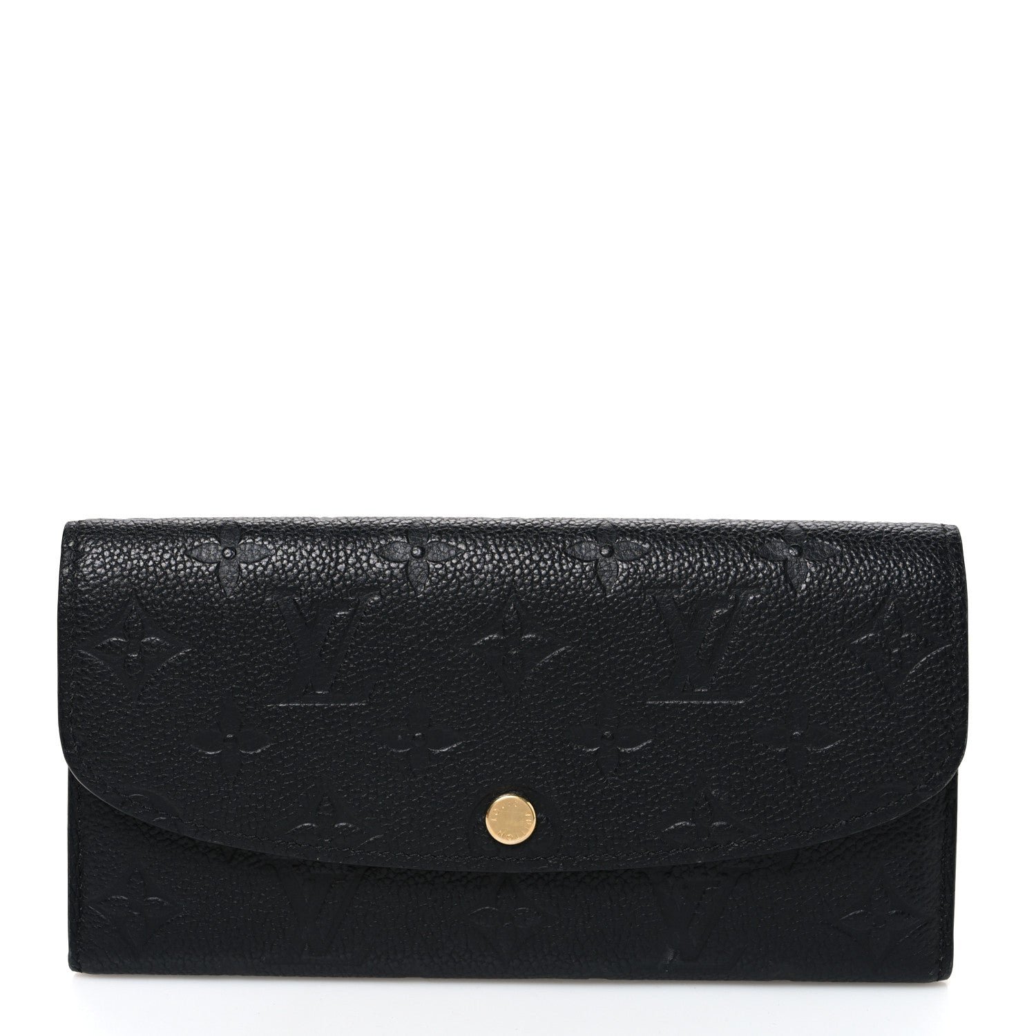 Louis Vuitton Empreinte Emilie Wallet Black Dune