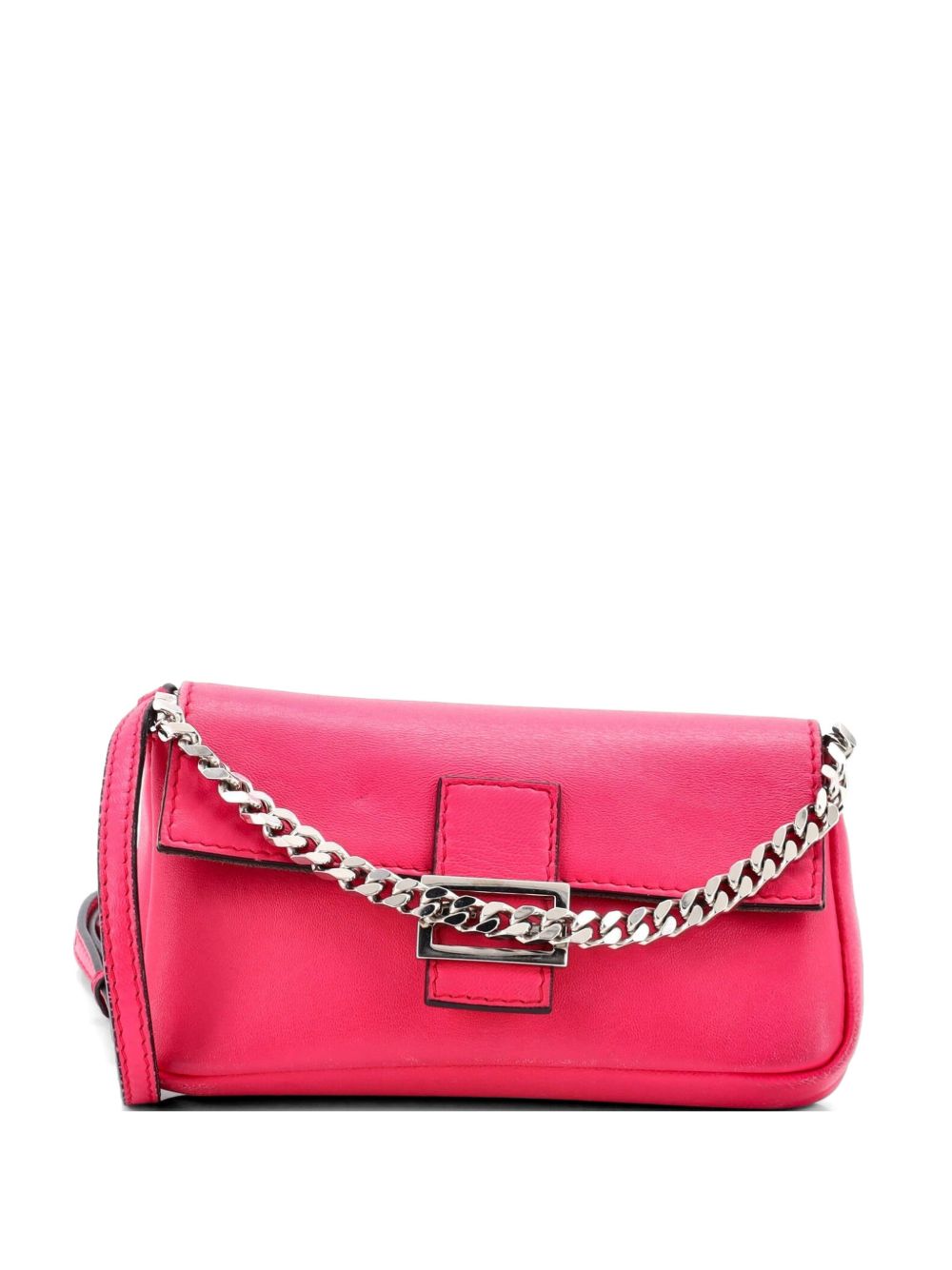 Baguette Bag Leather Micro crossbody bag