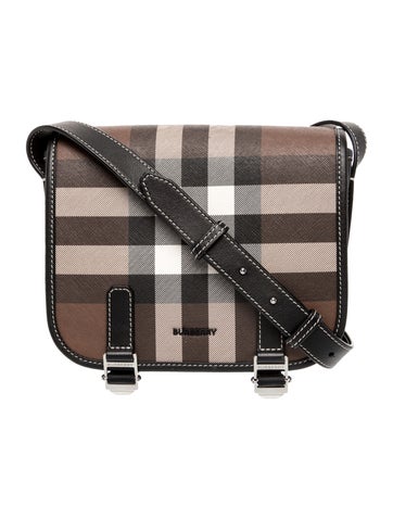 Smoked Check Shoulder Bag