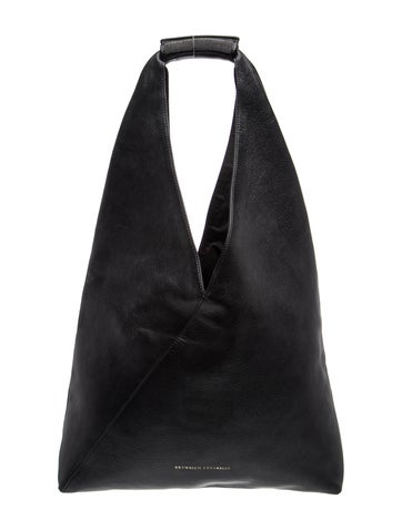 Brunello Cucinelli Leather Shoulder Bag