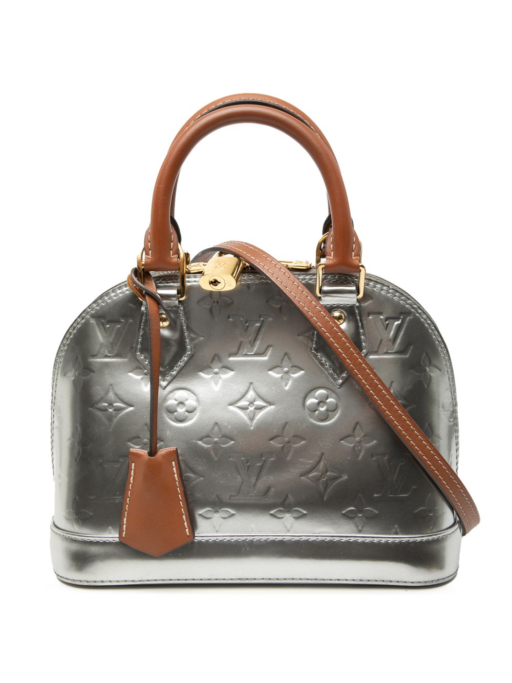 2017 Monogram Vernis Alma BB satchel