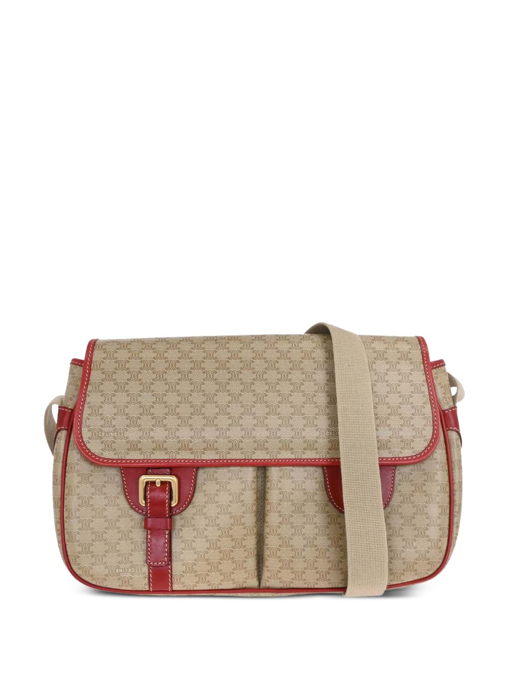 1990-2000s macadam-patterned cross body bag