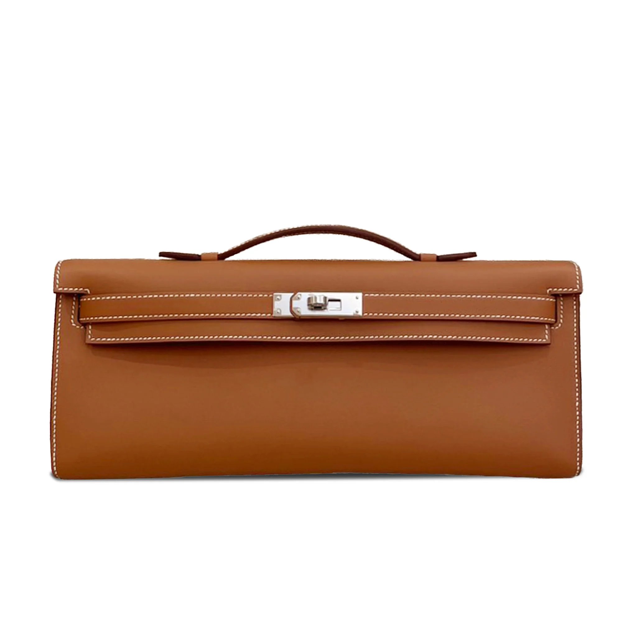 Brand New ( Rank N ) HERMÈS Kelly Cut Gold (37) Swift Palladium hardware K (2025)
