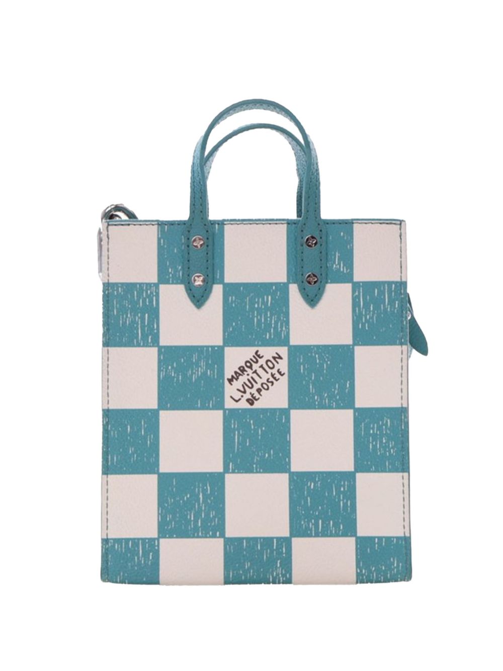 2021 Damier Checkerboard Sac Plat XS satchel