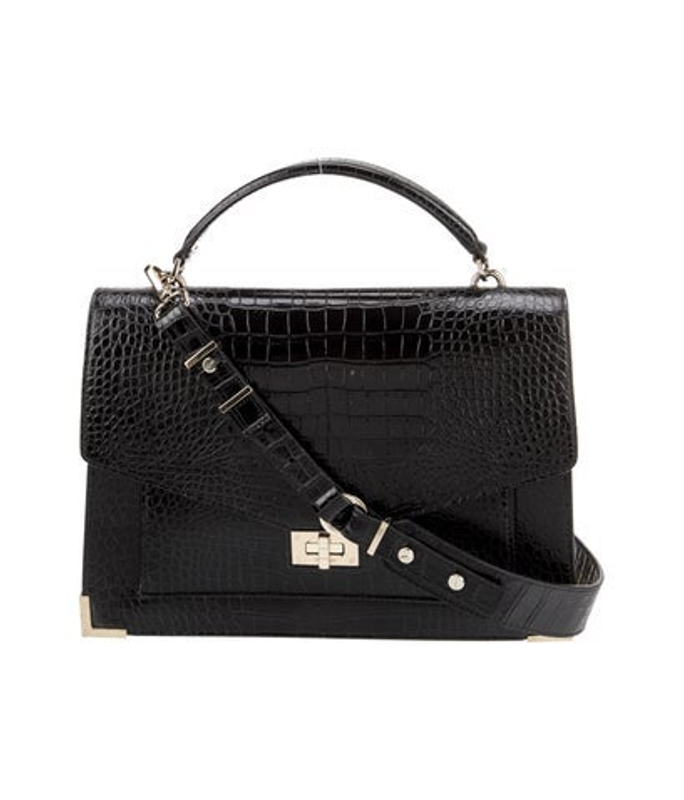 The Kooples Kooples Embossed Leather Top Handle Bag