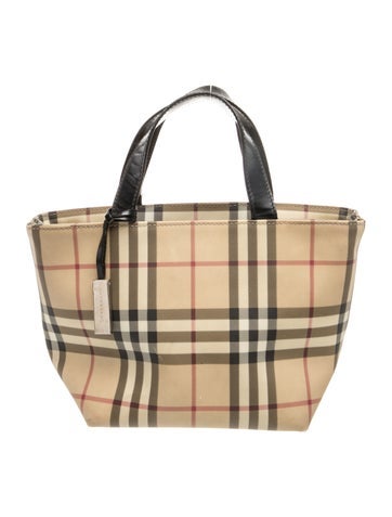 Nova Check Top Handle Bag