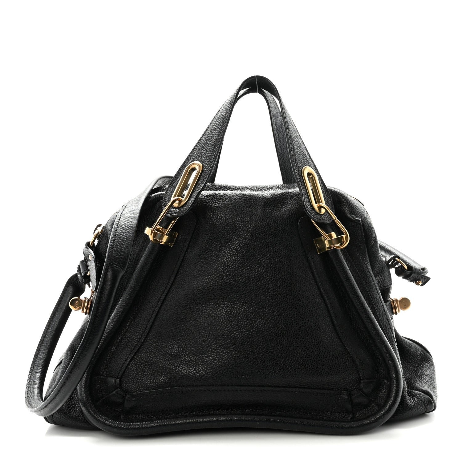 Chloe Calfskin Medium Paraty Black