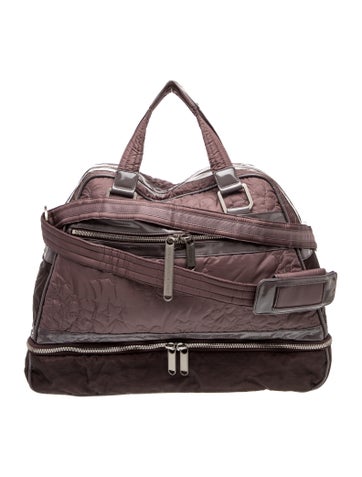 Quilted Messenger Bag