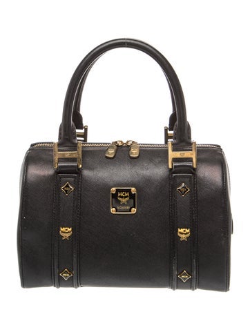 Leather Top Handle Bag