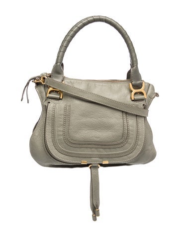 Leather Marcie Shoulder Bag Small
