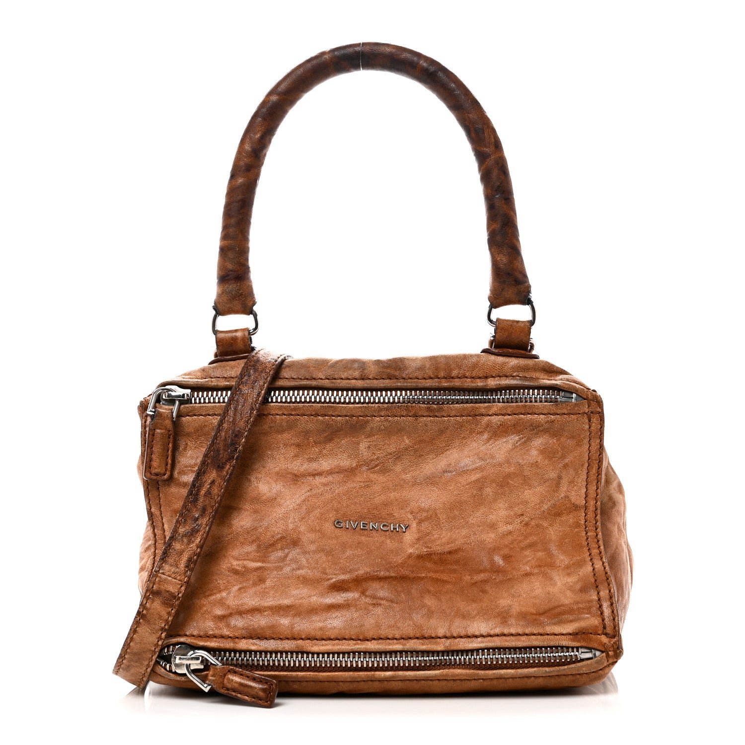 Givenchy Tumbled Sheepskin Small Pandora Cigare