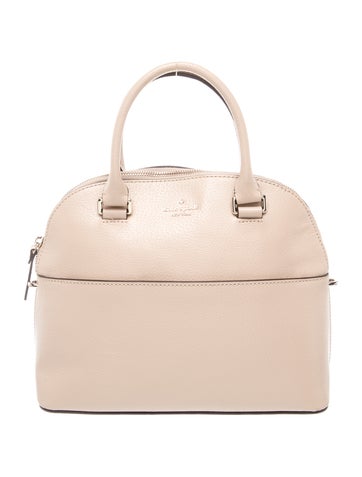 Leather Top Handle Bag