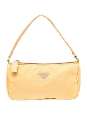 Enameled Metal Triangle Shoulder Bag Vintage