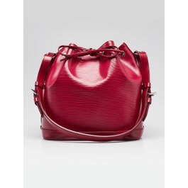 Louis Vuitton Louis Vuitton Fuchsia Epi Leather Petite Noe Bag