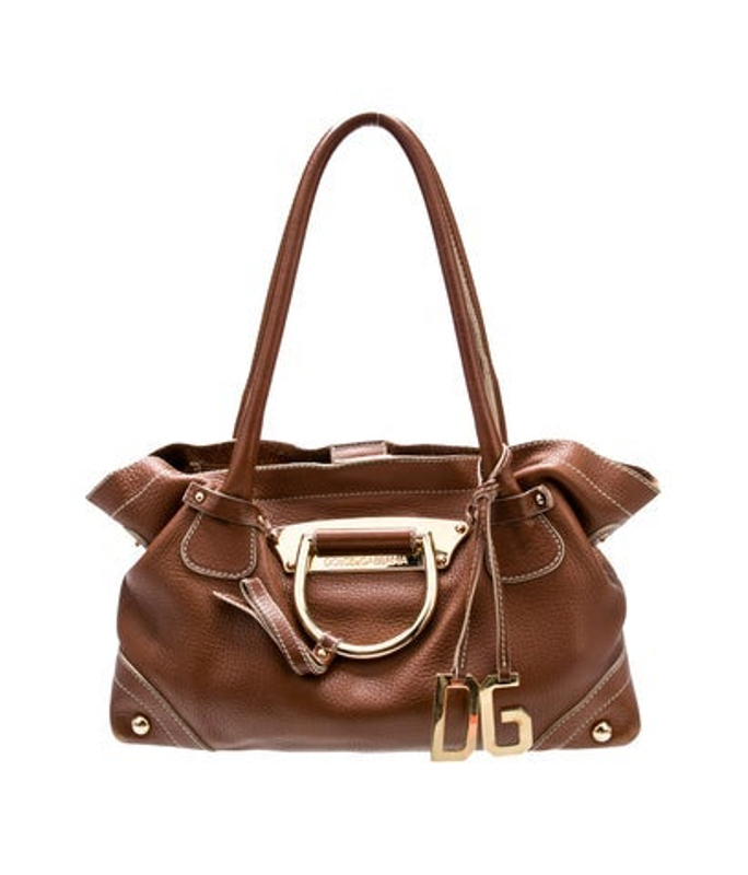 Dolce & Gabbana Gabbana Calfskin Shoulder Bag