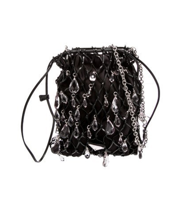 Prada Satin Shoulder Bag