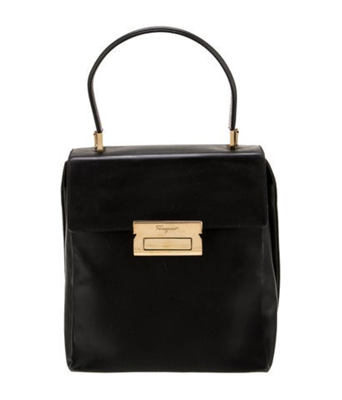 Salvatore Ferragamo Ferragamo Gancini Top Handle Bag