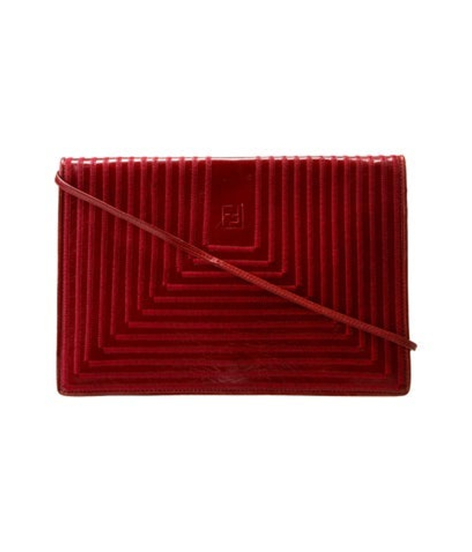 Fendi Patent Leather Crossbody Bag Vintage