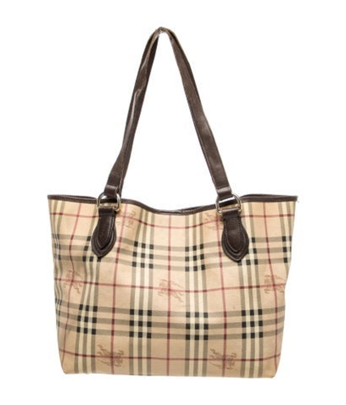 Burberry Haymarket Check Tote