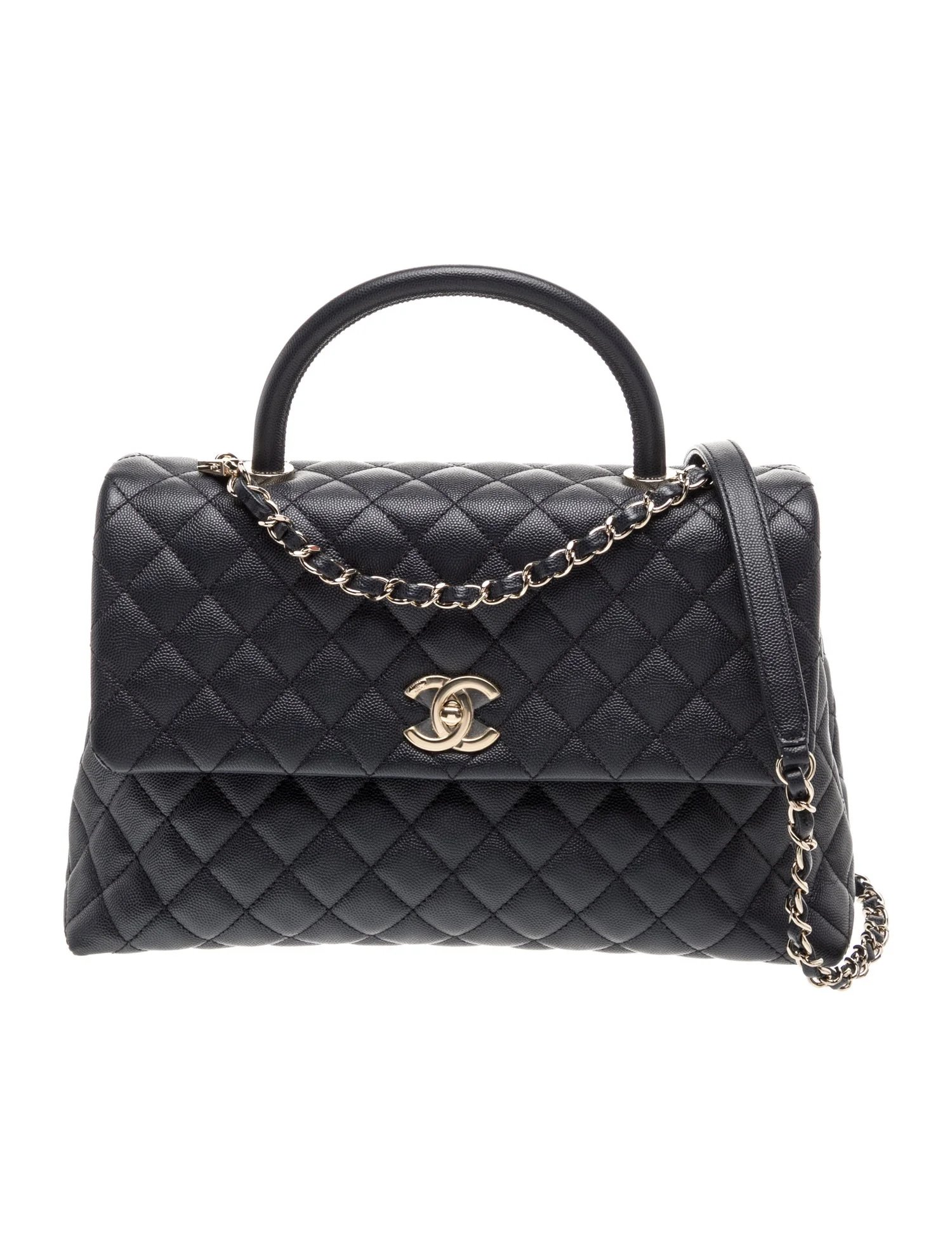 Medium Coco Handle Flap Bag