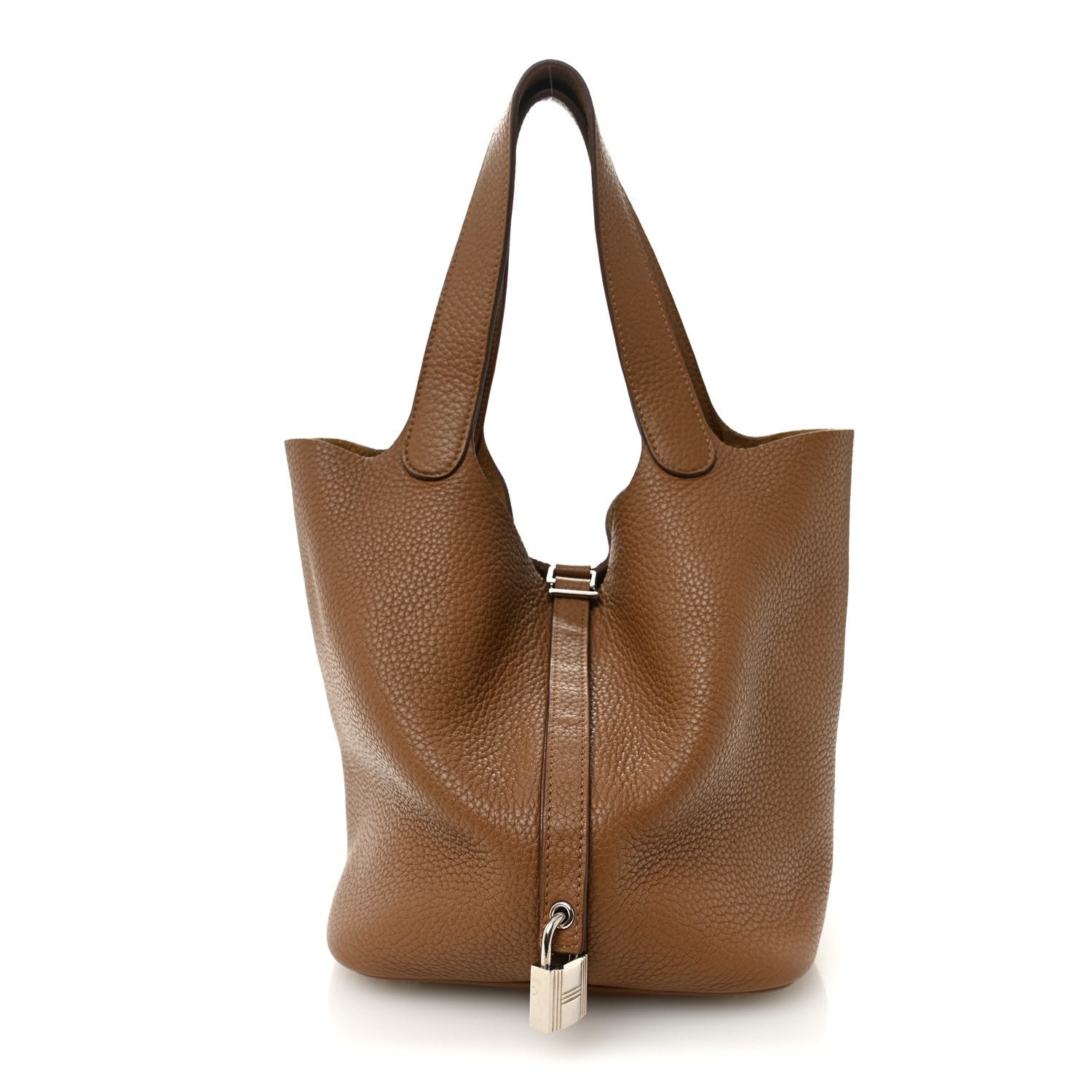 Hermes Taurillon Clemence Picotin Lock 22 MM Alezan