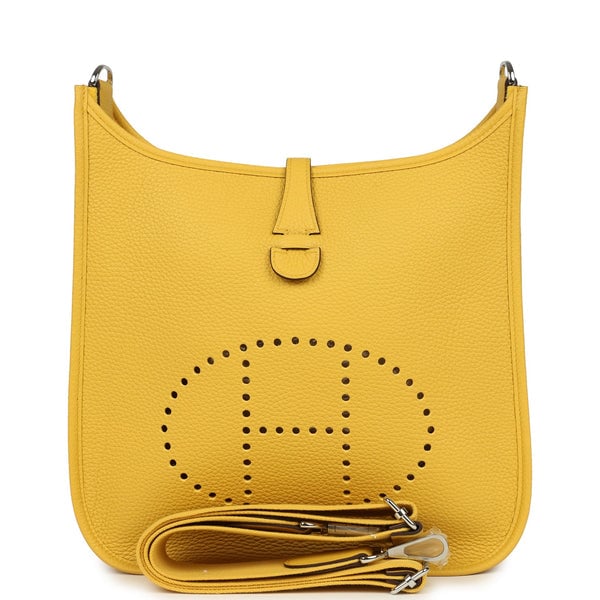 Hermes Hermes Evelyne III PM Sun Clemence Palladium Hardware