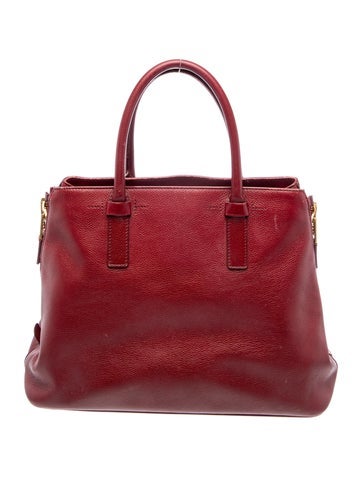 Tom Ford Leather Top Handle Bag